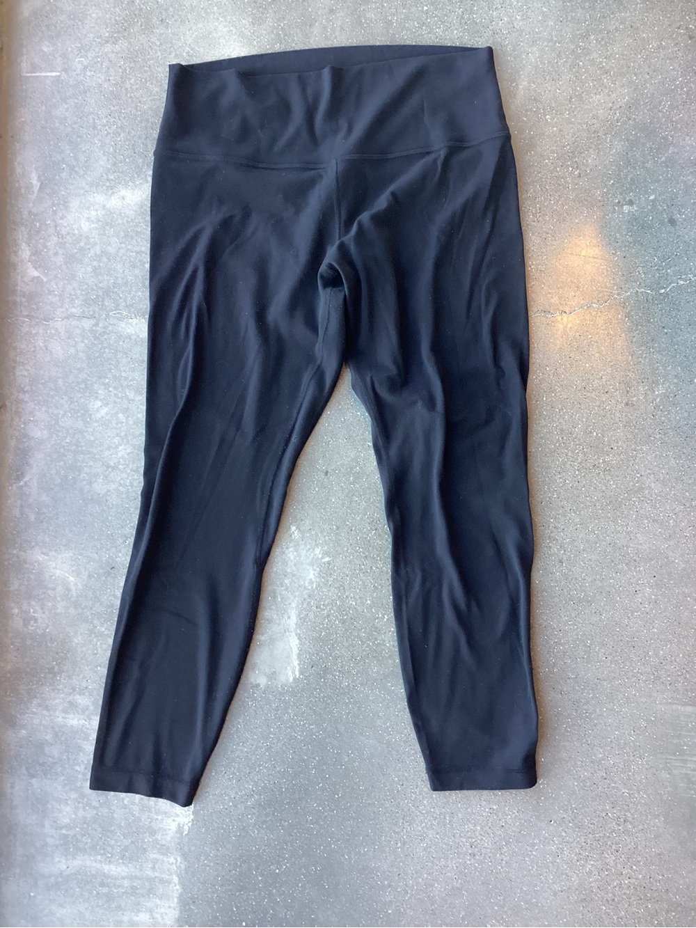 lululemon athletica Black High-Waist Active Leggings